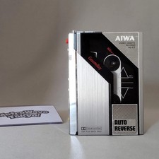 AIWA CassetteBoy HS-F7 Portable Recorder Junk Powers On Rare Vintage Japan