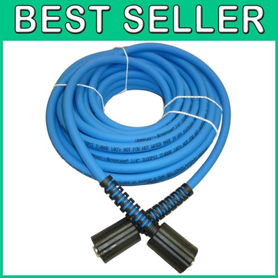 #ad UBERFLEX 50ft Pressure Washer Hose Dual 22MM Connects $88.79