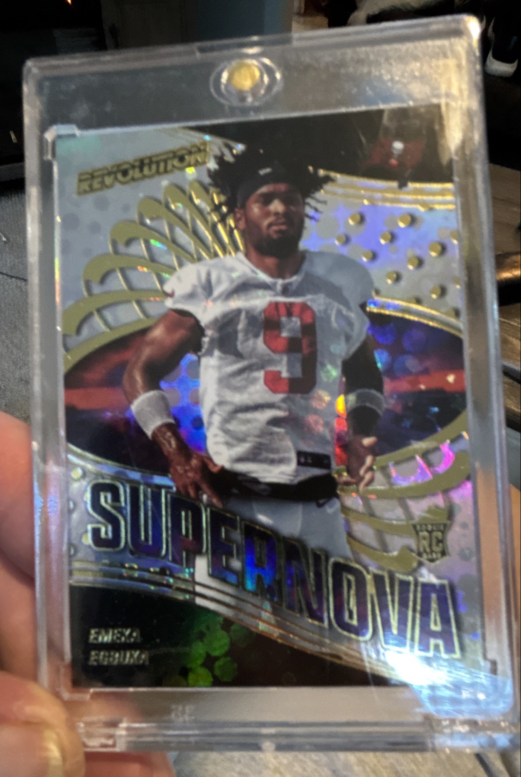 2025 Panini Revolution - Supernova Emeka Egbuka #3 (RC)