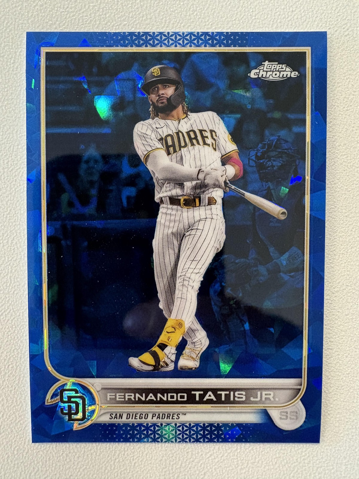 2022 Topps Chrome Sapphire Edition Fernando Tatis Jr. #100 JM