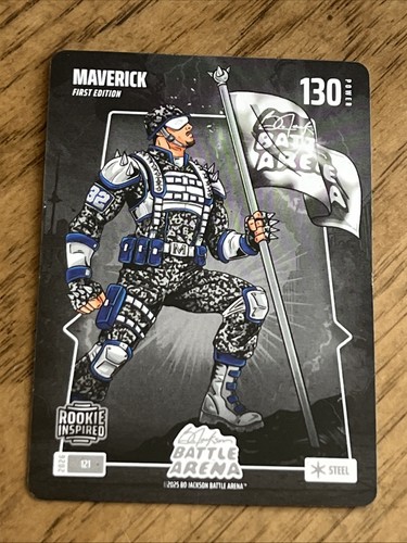 Cooper Flagg ~ 2026 Bo Jackson Battle Arena Maverick STEEL #121 ~ Rookie