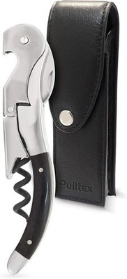 Pulltaps Cordoba Horn Handle Hand Made Corkscrew with Leather Case Set