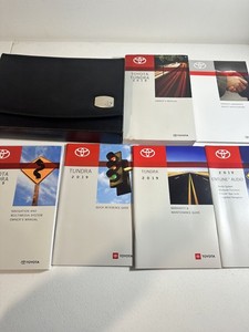 2019 Toyota Tundra Owner's Manual Set