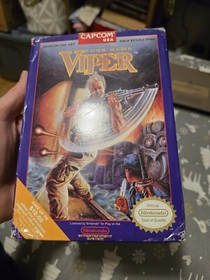 Code Name Viper (Nintendo NES) Authentic Game & Box Only! Great Condition!
