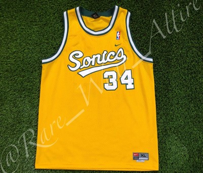 ray allen supersonics jersey