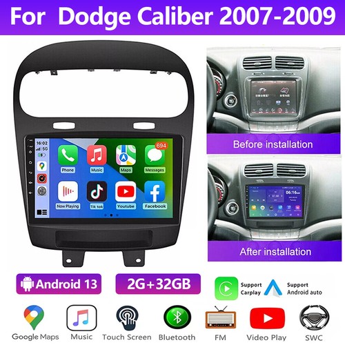 Android 13 Carplay For Fiat Freemont 12-20 Car Stereo Radio Player GPS BT 2+32G - Picture 2 of 23