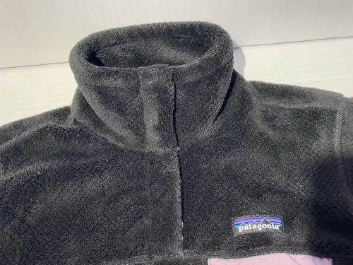 Patagonia Women's Re-Tool Snap-T Black Fleece Pullover Size Small 36 Chest 25442 - Picture 13 of 18