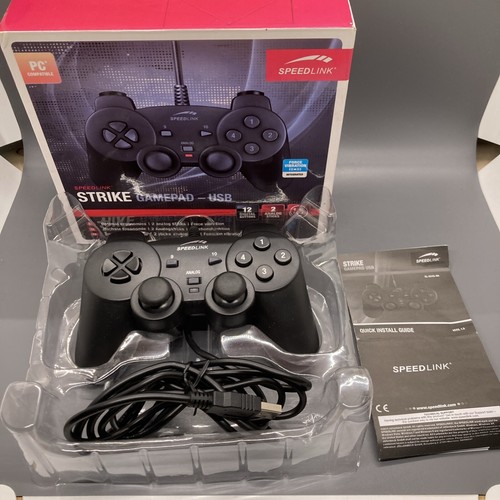 Speedlink Strike GamePad USB SL-6535-BK Controller kabelgebunden geöffnet unbenutzt - Bild 5 von 9