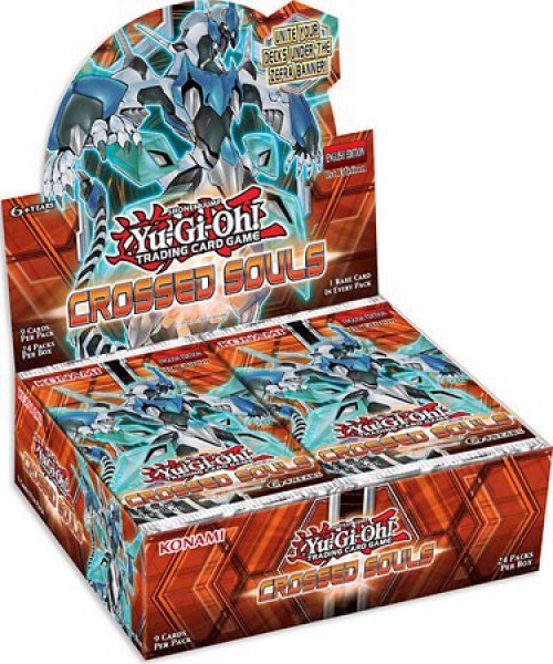 crossed souls booster box 3 Packs Of YuGiOh Pack -1st Edition New Sealed 3 pack Lot card set introduces the Zefra monsters Yugioh 1st Edition Crossed Souls