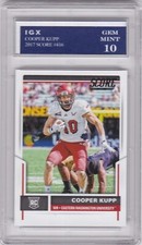 COOPER KUPP ROOKIE CARD 2017 Score Football RC EWU LA RAMS Graded GEM MINT 10!