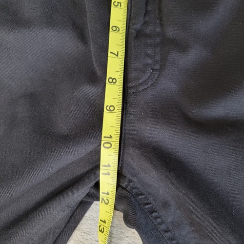 Escada Sport High Rise Pleated Pants Black Straight Size 34 Cotton - Picture 8 of 9