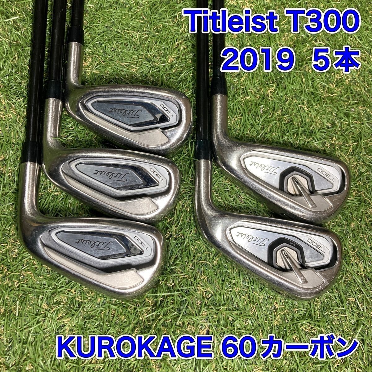 Titleist] T300 Iron Set 5pcs 6-7-8-9-Pw Flex S Stiff Shaft