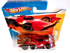 ✅  Hot Wheels DANICAR six wheeler von 2011 in OVP * IndyCar rot * MOC