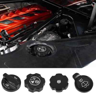 Für Corvette C8 Stingray Z51 20-2024 Motoröldeckel Kühler Wassertank Deckel Trim