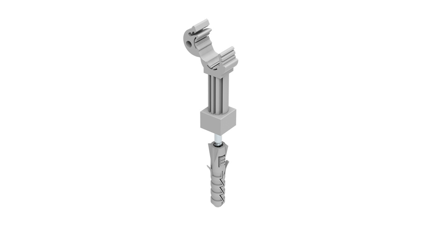 Handle with a screw-in plastic pin 12.1/P OC /91220101/ /T2UK