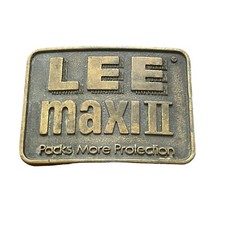 LEE MAXI 2 vintage belt buckle packs more protection