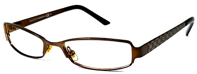 GUCCI GG2867 Z9L Italy Mocha Brown/Gold Matte Eyeglasses 