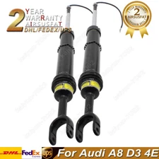 Pair Front R+L Air Suspension Shock Core For Audi A8 D3 4E 4E0616039AF 4E0616040