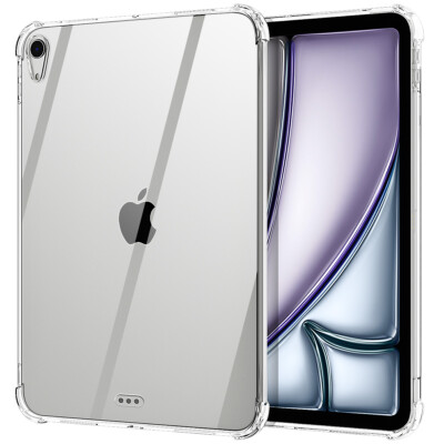 Clear TPU Shockproof Slim Back Case Cover For Apple iPad Air M2 13 in/11 in 2024