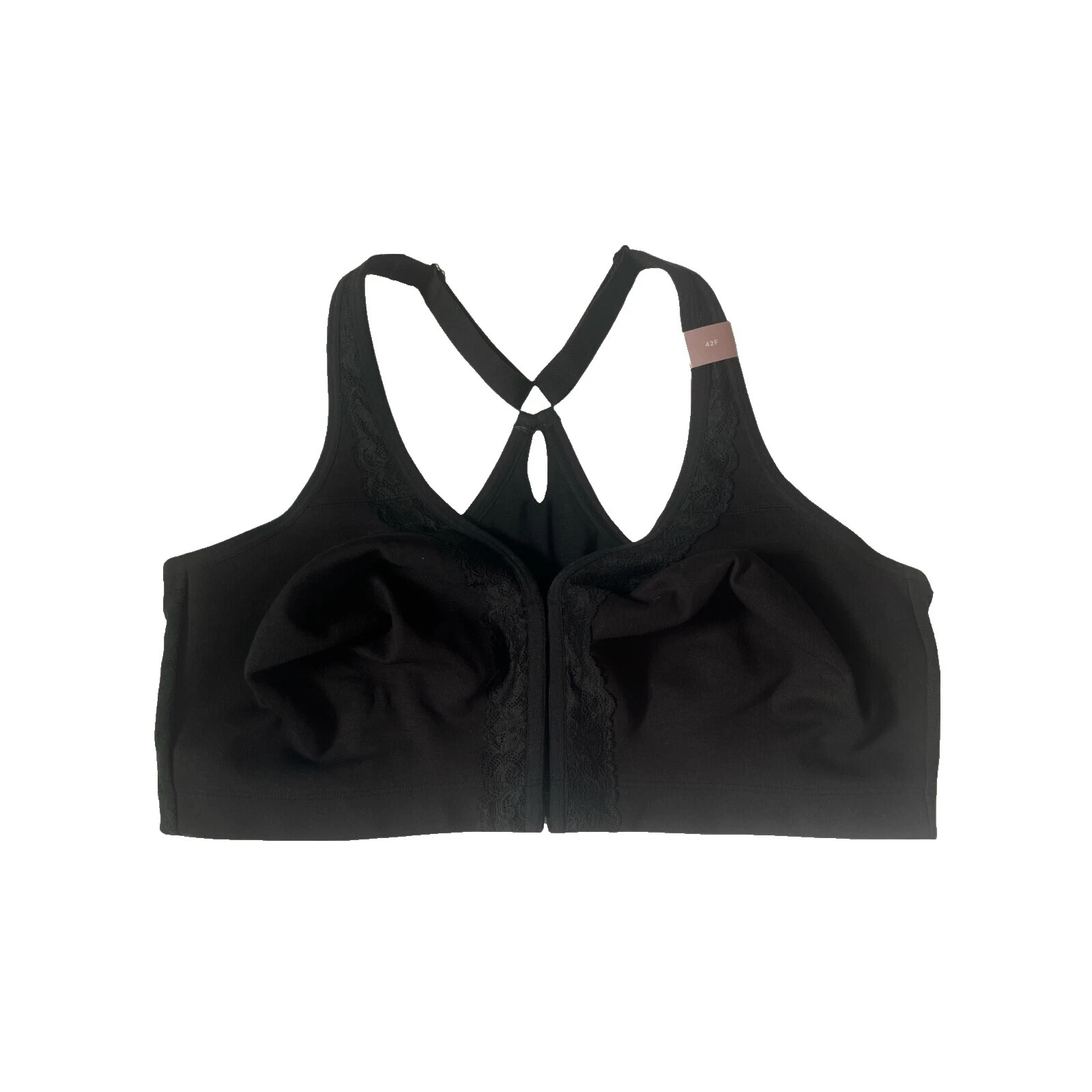 Cacique Floral Algodón Negro Talla de ropa interior y de dormir para De mujer