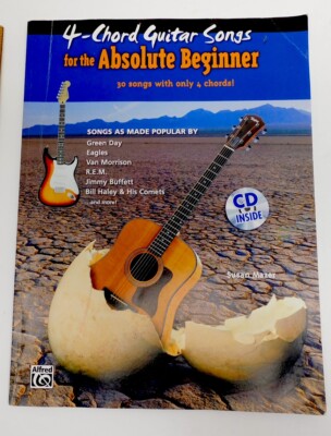 NEW 4-Chord Songs for the Absolute Beginner: Book & CD (30 4-Chord ...
