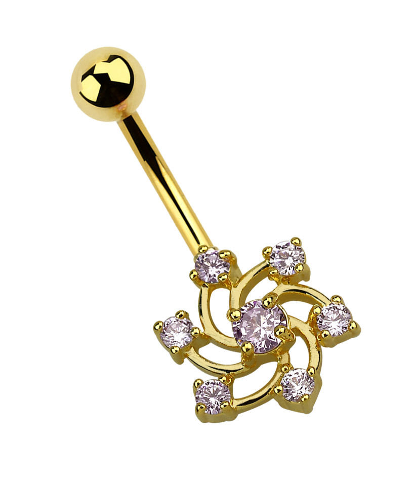 Gioiello Per Ombelico Con Premium Zirconia - Foto 5