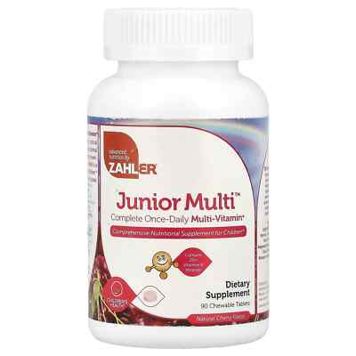 Junior Multi , Complete Once-Daily Multi-Vitamin, Natural Cherry, 90 Chewable