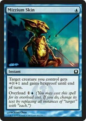 4 Mizzium Skin - NM - Return to Ravnica - SPARROW MAGIC - mtg 4x x4