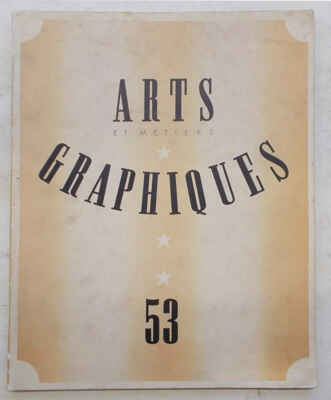 Kunsthandwerk Grafik Nr. 53. 1936 (Grafik Druckerei Werbung Fotografie