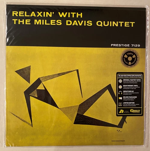 MILES DAVIS Relaxin' JOHN COLTRANE Red Garland 180 gram vinyl MONO SEALED LP