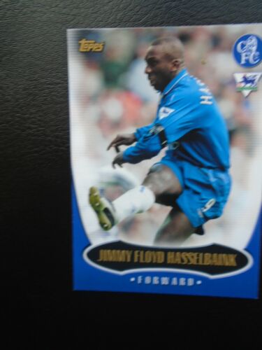 Topps Premier Gold 2003 Jimmy Floyd Hasselbaink Chelsea Card C5 - Picture 1 of 2