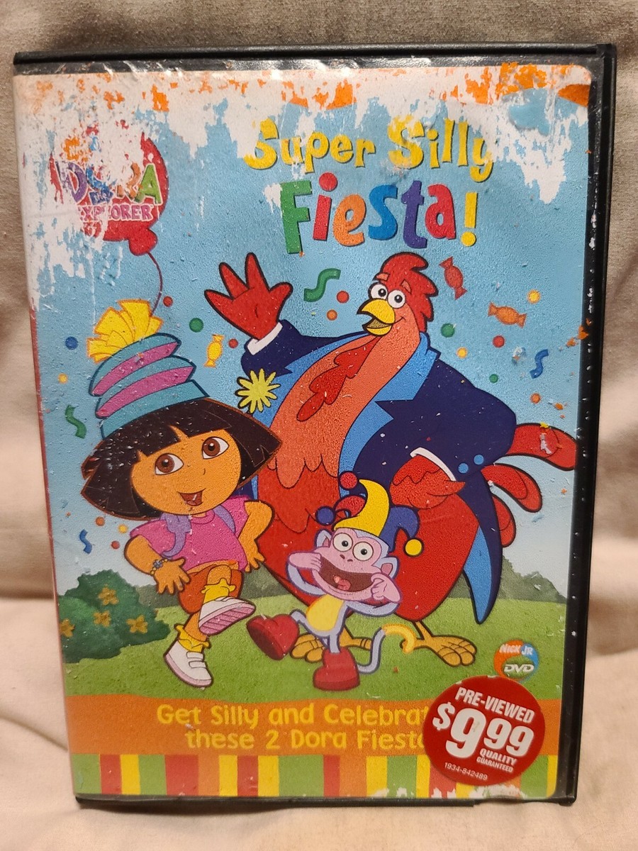 SHELF162k DVD tested~ Nick jr. - Dora the Explorer - super silly