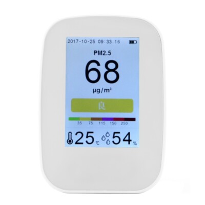 High Precisions Air Quality Monitors CO2 Detectors Temperature Humidities