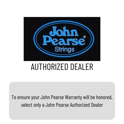 John Pearse Silk and Phosphor Bronze Acoustic Guitar Strings 610LM Light/Medium - Picture 2 of 3