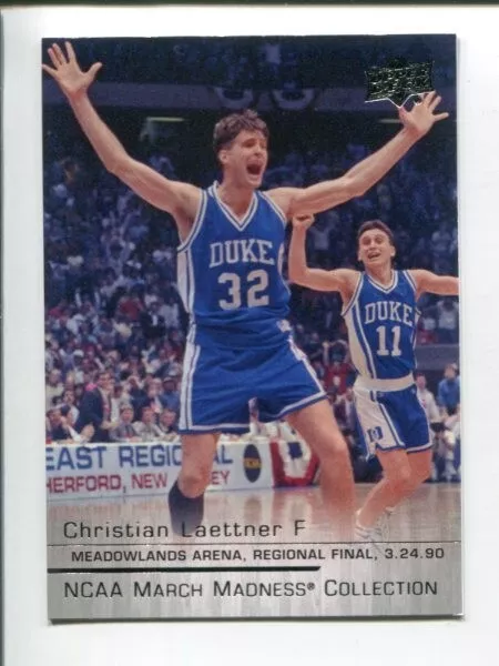 Christian Laettner trading card