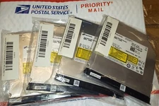 x4 GU40N Super Multi DVDRW Writer Burner Laptop SATA 9.5mm Optical Drive 0813FD