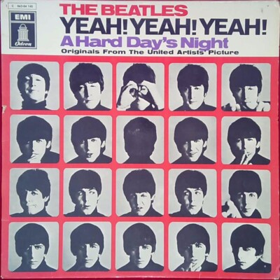 The Beatles    A Hard Day's Night - Odeon Records - Germany - 1969 - Reissue!