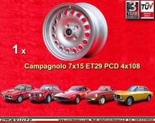 1 Cerchio Alfa Romeo GT Spider Bertone 7x15 ET29 wheels Campagnolo style