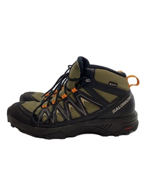 Salomon Trekking Boots 28cm Green 471810 X BRAZE MID GORE-TEX Used 