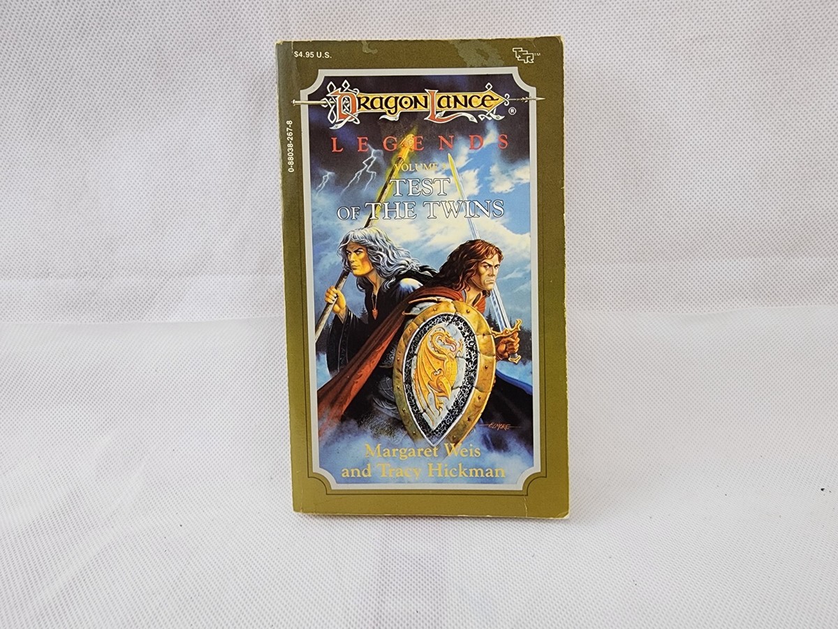 Test Of The Twins By Margaret Weis And Tracy Hickman – Dragonlance Legends Series (Mass Market Paperback)