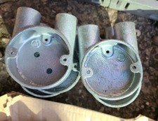 20mm Galv Galvanised Conduit Metal Boxes Bend,Tees, Saddles, Coupler Accessories