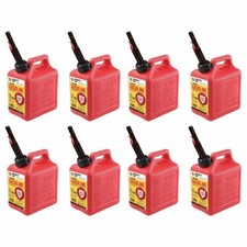 Midwest Can 1200 Gas Can - 1 Gallon Capacity 8-Jugs
