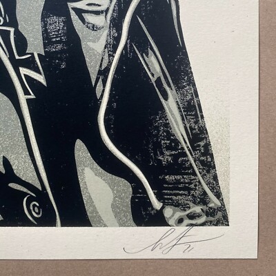 Affiche Géante Shepard Fairey Obey - Lemmy SIGNÉE MAIN ! Coque Abîmée - Numérotée 2021