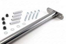 Drążek gimnastyczny. Drążek rozprężający, stal nierdzewna, reck gimnastyczny do wieży zabaw 90 cm, ze śrubami