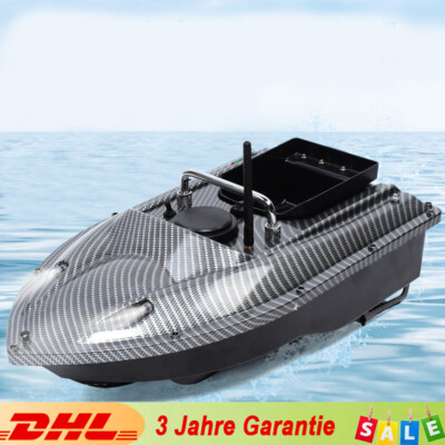 500m Futterboot mit  K?derboot Baitboat Fischerk?der Boot + Fernsteuerung DHL