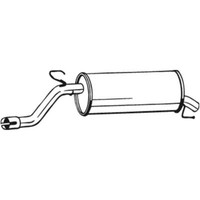 Bosal EndschalldäMpfer SchalldäMpfer Passend FüR Opel Corsa D 185-685
