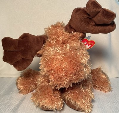 TY Classic Plush   Melville  Moose  used in moose display during the holidays.