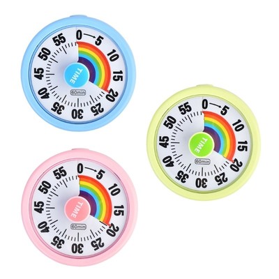 Visual Desktop Timer Rotary Control Time Management Tool For Kitchen Office Gym