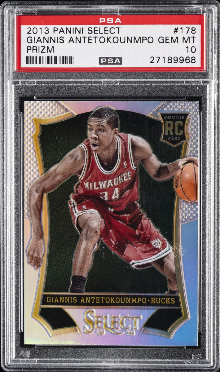 Giannis Antetokounmpo 10 Graded Basketball Rookie Sports Trading