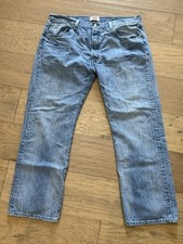 Vintage 90s Levi's 501 XX Blue Denim Button Fly HTF SIZE 38x30 - Mexico 1993